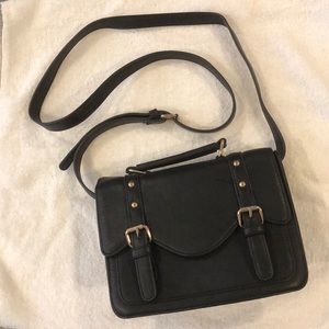 Black ASOS crossbody bag